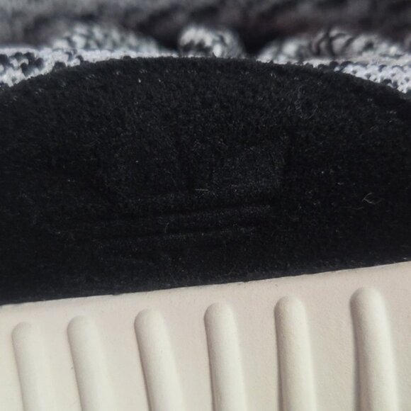 Adidas Yeezy Black and White Knit Sneakers - Picture 11 of 14